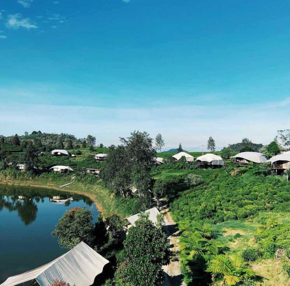 Lakeside Glamping Rancabali (instagram.com/amaliadwiw)
