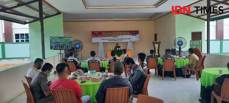 Kegiatan Komunikasi Sosial Kodim 0913/PPU dengan komunitas dan ormas di PPU (IDN Times/Ervan)