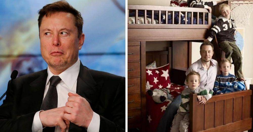 Elon Musk dan anak-anaknya (thethings.com)