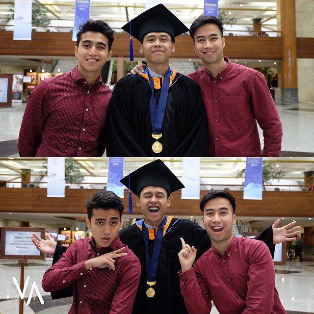 Vidi Aldiano di momen wisuda adik pertamanya (instagram.com/vidialdiano)