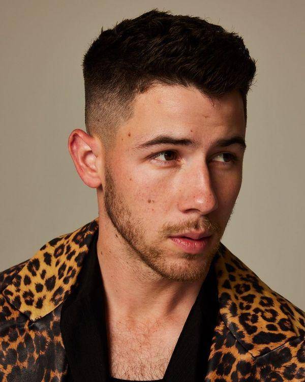 Ilustrasi gaya rambut caesar cut (instagram.com/nickjonas)