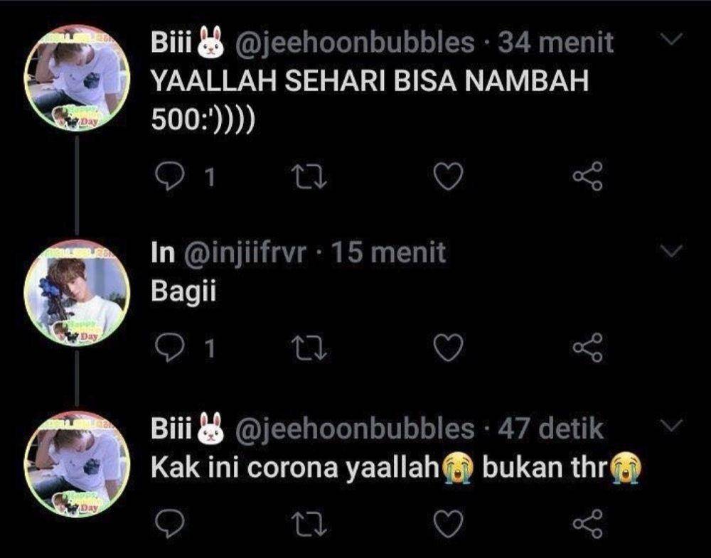 saling balas komentar kocak (twitter.com/indostruggles)