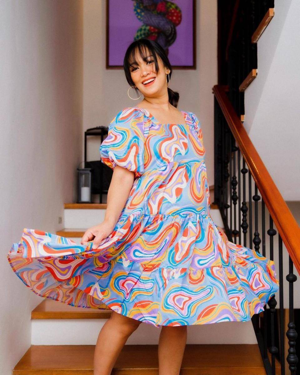 potret kehamilan Nola B3 (instagram.com/riafinola)