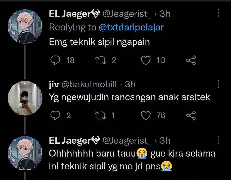 saling balas komentar kocak (twitter.com/indostruggles)
