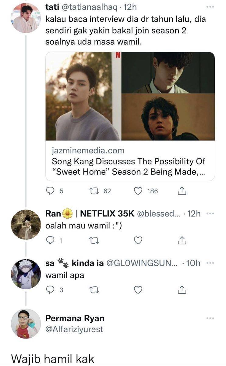 saling balas komentar kocak (twitter.com/indostruggles)