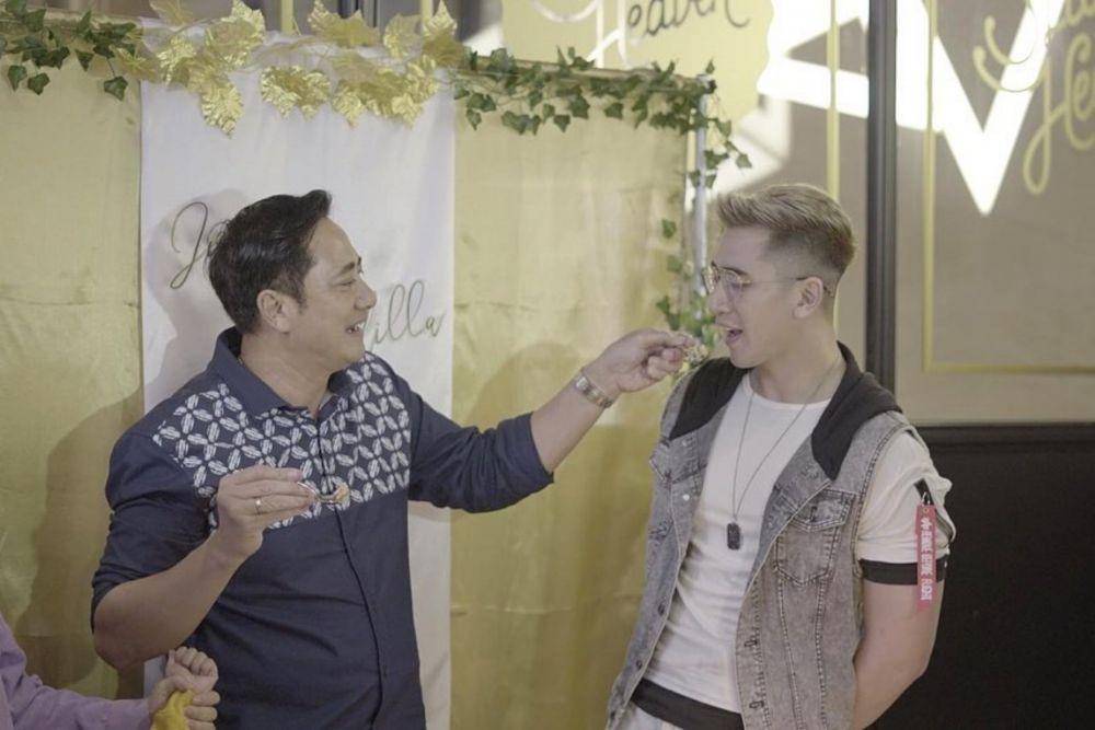 Verrell Bramasta, Athalla Naufal, dan sang ayah (Instagram.com/bramastavrl/)