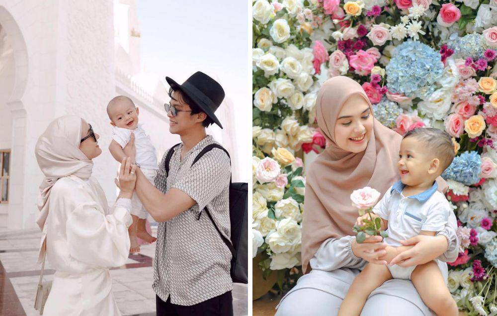 potret artis dan buah hati (instagram.com/rey_mbayang | instagram.com/vebbypalwinta)