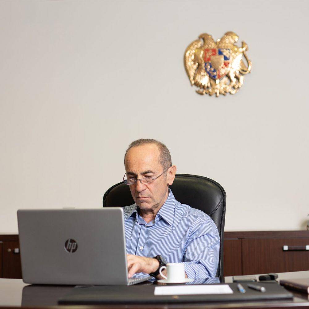 Mantan Presiden Armenia, Robert Kocharyan. (twitter.com/RobertKocharyan)
