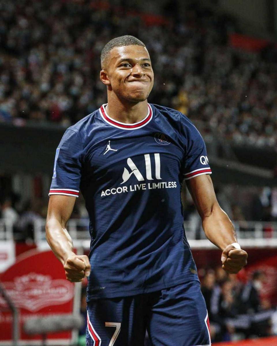Kylian Mbappe  selebrasi (instagram.com/psg)