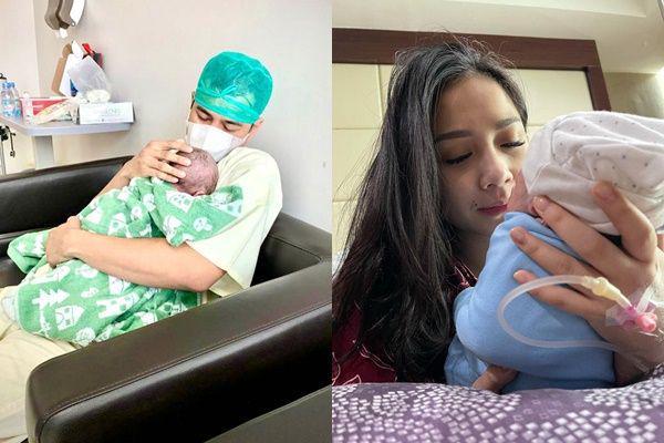 10 Potret Nagita Slavina Melahirkan Anak Kedua