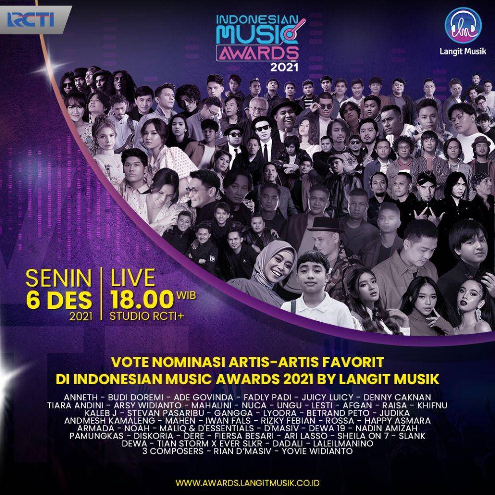 Indonesian Music Awards 2021 (Dok.Melon)