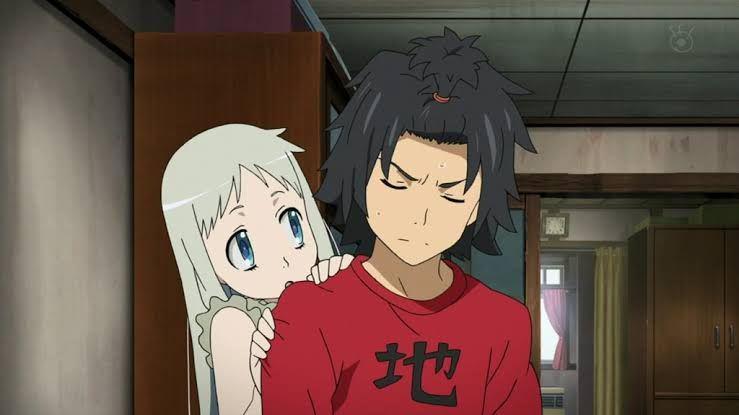 Menma dan Jintan Yadomi (dok. A-1 Pictures/Anohana)
