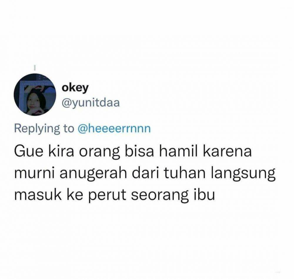 Perkiraan yang polos bikin ngakak. (instagram.com/twittersangpengagum)