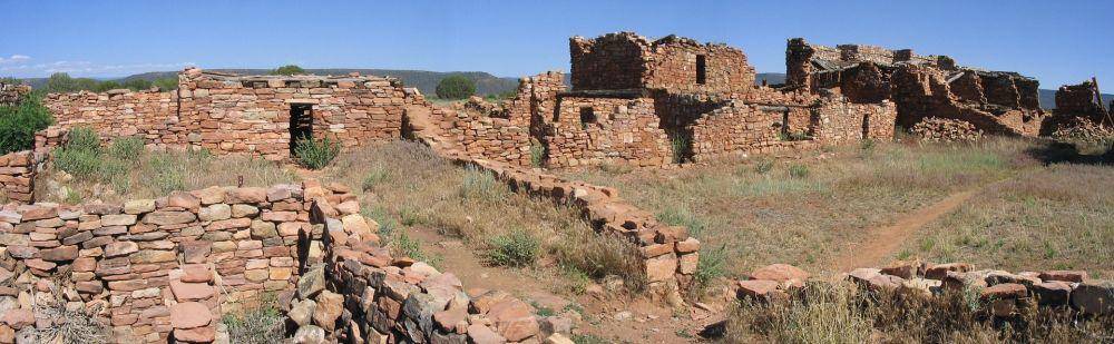 Reruntuhan Kinishba di Fort Apache, Arizona, Amerika Serikat (pixabay.com/Salmonboy)