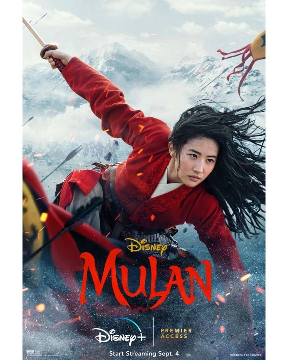 poster film Mulan (instagram.com/mulan)