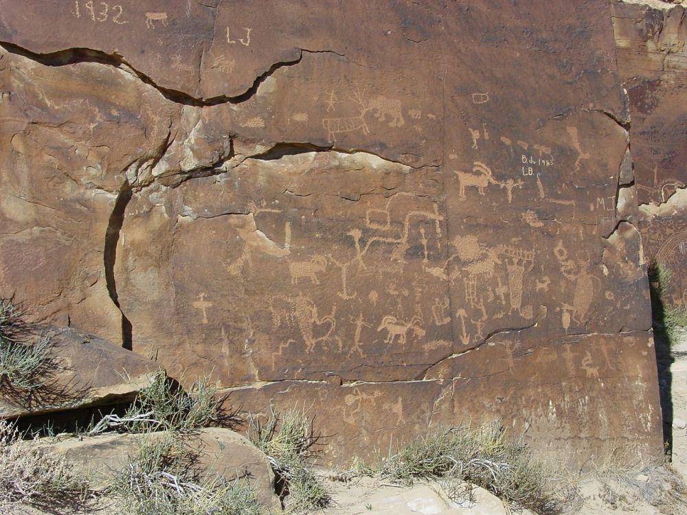 petroglif Indian di Utah, Amerika Serikat (pixabay.com/dagordon)