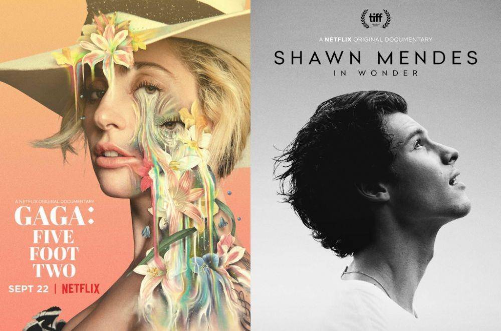 Lady Gaga dan Shawn Mendes (twitter.com/ThePopBible | twitter.com/NetflixFilm)
