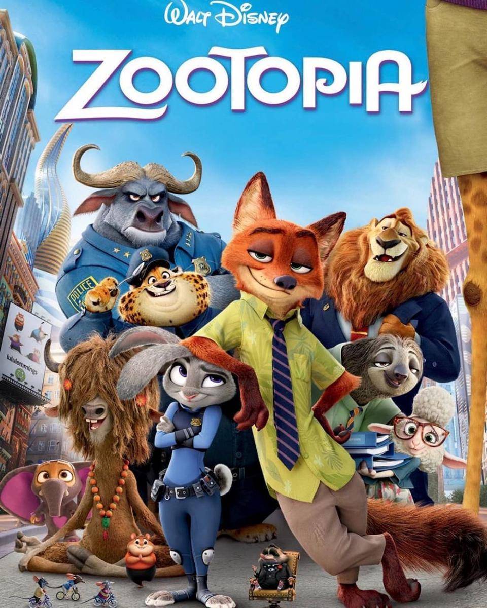 poster film Zootopia (instagram.com/zootopiadisney)