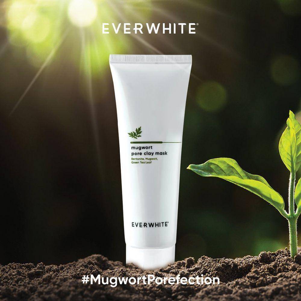 everwhite mugwort pore clay mask (instagram.com/everwhiteid)