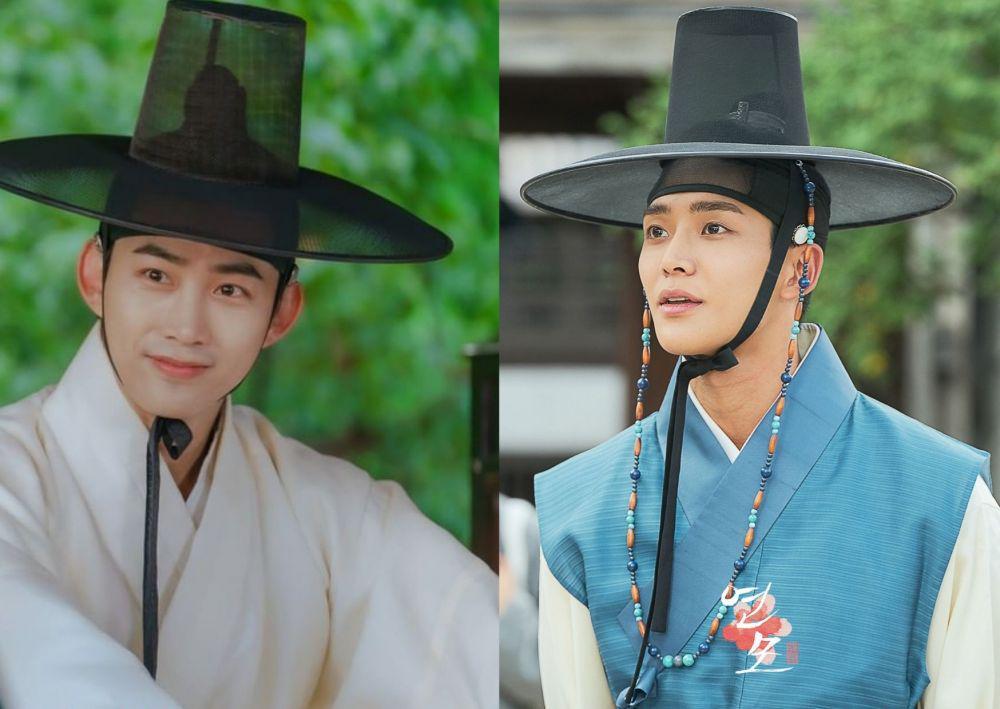 Taecyeon 2PM di KDrama Secret Royal Inspector (instagram.com/tvn_drama) || Rowoon SF9 di KDrama The King's Affection (instagram.com/kbsdrama)