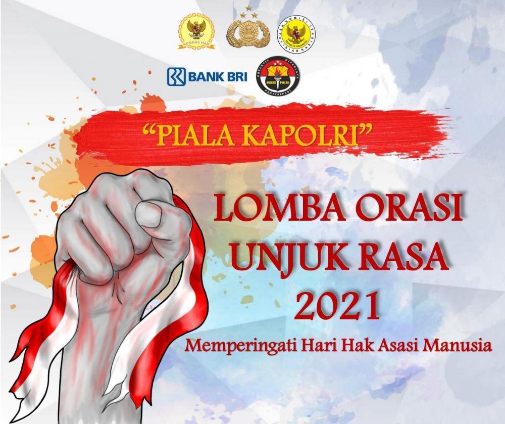 Lomba Orasi Unjuk Rasa Piala Kapolri 2021, Hadiah Puluhan Juta Rupiah