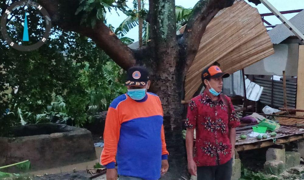 Puluhan rumah di Kabupaten Tuban rusak diterjang angin puting beliung. Dok Istimewa
