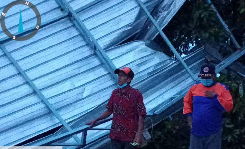 Puluhan rumah di Kabupaten Tuban rusak diterjang angin puting beliung. Dok Istimewa