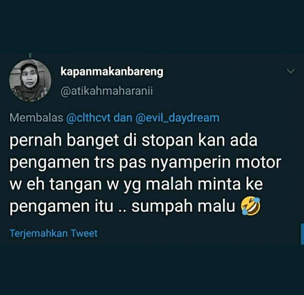 Kisah malu netizen bikin ngakak. (instagram.com/twitterreceh_bgt)