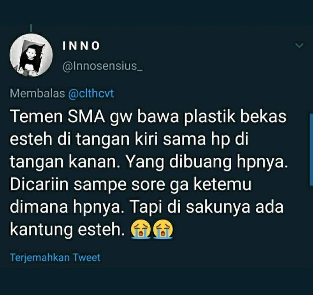 Kisah malu netizen bikin ngakak. (instagram.com/twitterreceh_bgt)