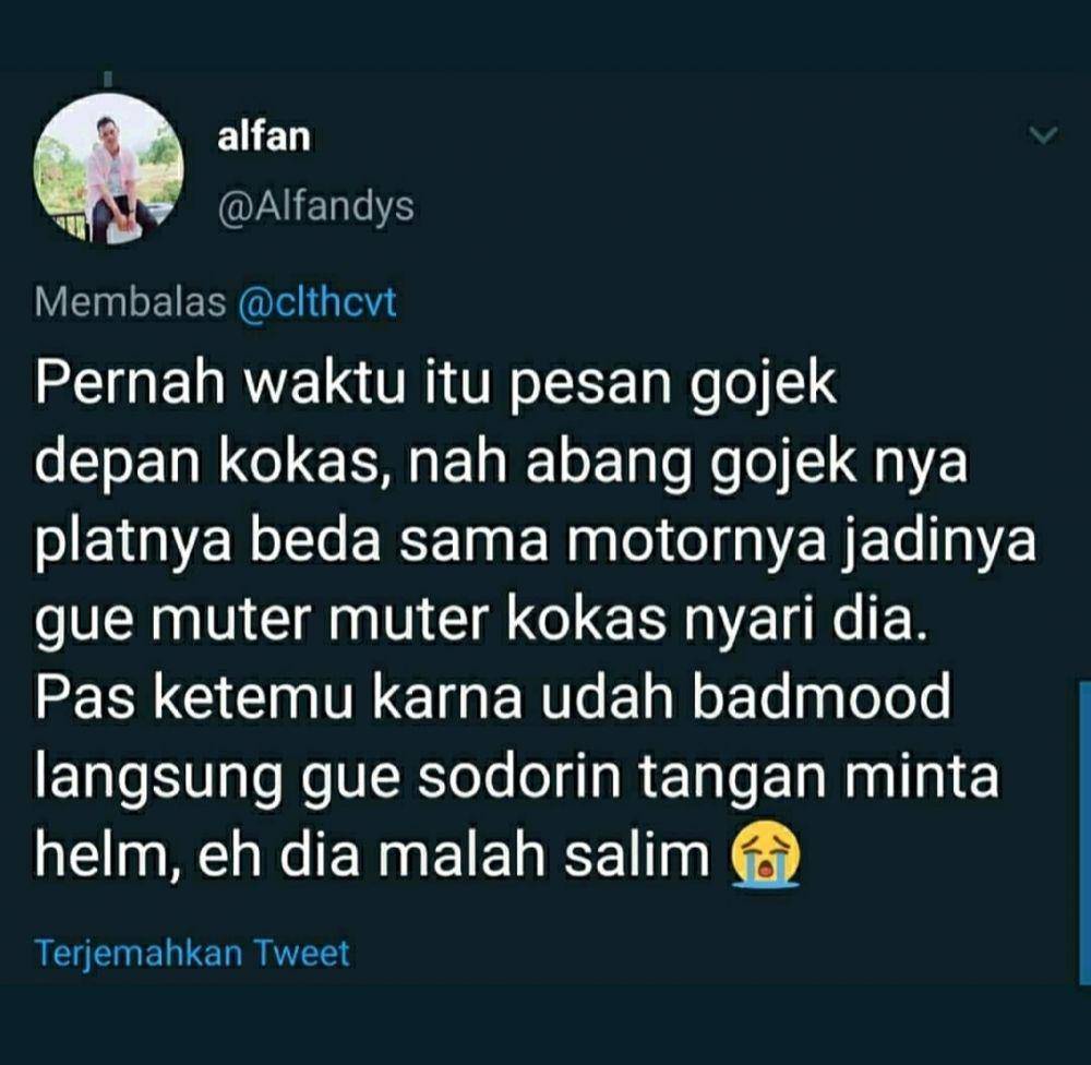 Kisah malu netizen bikin ngakak. (instagram.com/twitterreceh_bgt)