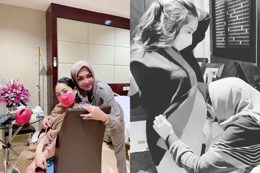 Mama Rieta dampingi Nagita Slavina dari hamil anak kedua hingga lahiran. (instagram.com/rieta_amilia)