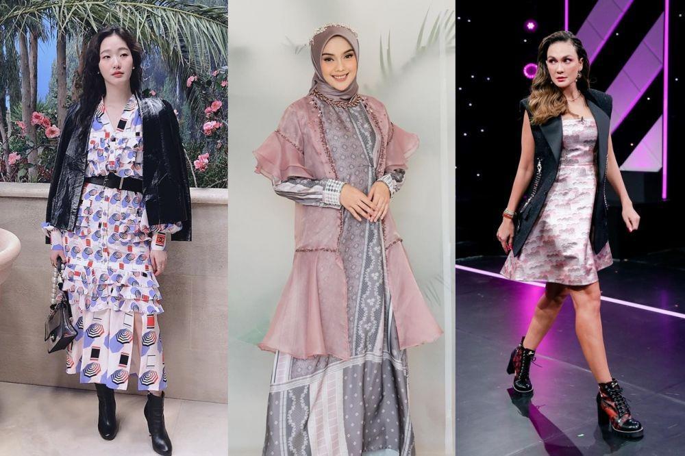 12 Style Dress dan Outerwear, Paduan Unik nan Berkelas buat Pesta
