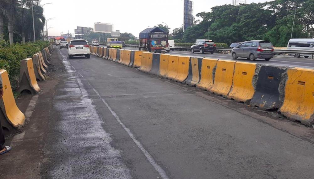 Waspada Macet! Ada Perbaikan Jalan di Tol Jakarta-Tangerang KM 14