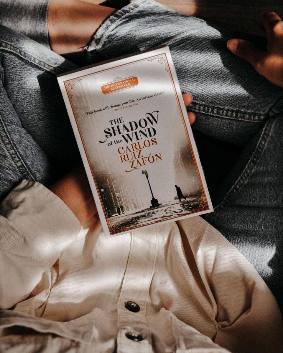 The Shadow of the Wind oleh Carlos Ruiz Zafón (instagram.com/shetellastory)