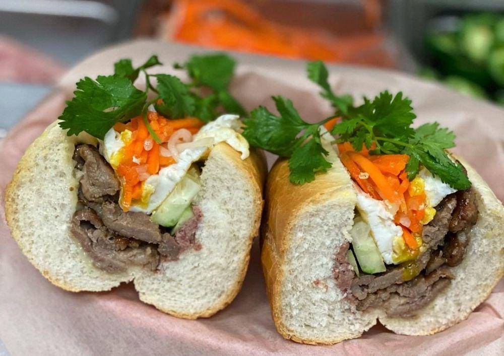 Banh mi op la (instagram.com/vandjfusion_oakland)