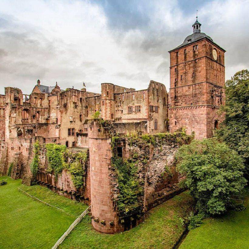 Kastil Heidelberg Jerman (instagram.com/globeguide)