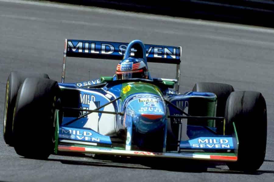 Michael Schumacher didiskualifikasi dari GP Belgia 1994 (snaplap.net)