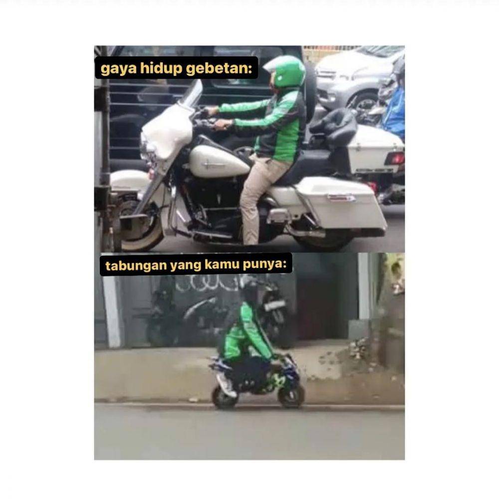 Bocah pakai jaket ojol. (instagram.com/dramaojol.id)