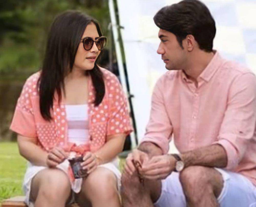 potret mesra Prilly Latuconsina dan Reza Rahadian bintangi series My Lecturer My Husband season 2 (dok. MD Entertainment/My Lecturer My Husband season 2)