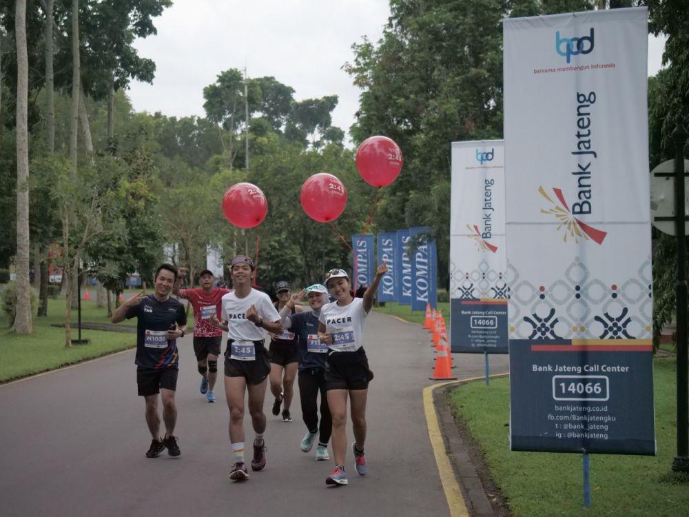 Berkonsep Hibrida, Agus Prayogo Perkasa di Borobudur Marathon 2021