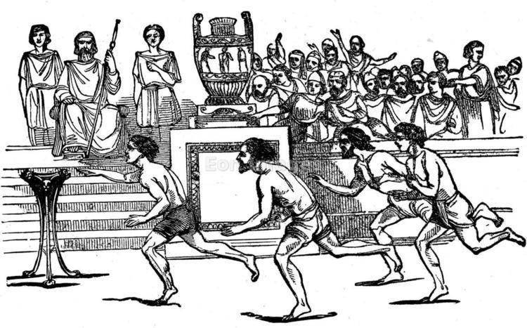 ilustrasi pertandingan Isthmia (alchetron.com)