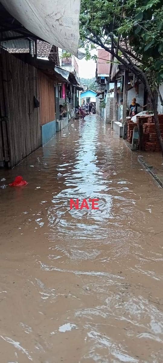 Banjir genangi rumah warga di Kota Bima/dok. BPBD NTB