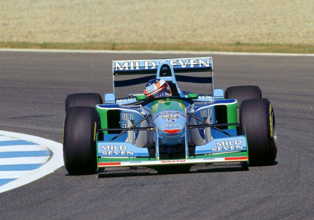 Michael Schumacher gagal menang pada GP Spanyol 1994 (the-race.com)