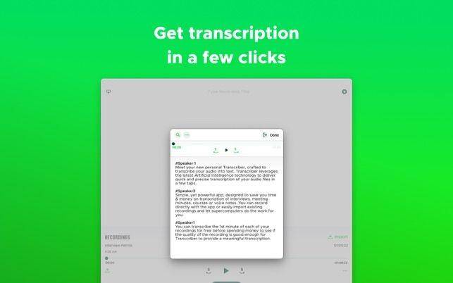 Transcriber (dok. WBS)
