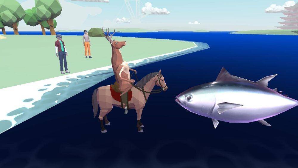 DEEEER Simulator: Your Average Everyday Deer Game (dok. Gibier Games/DEEEER Simulator: Your Average Everyday Deer Game)