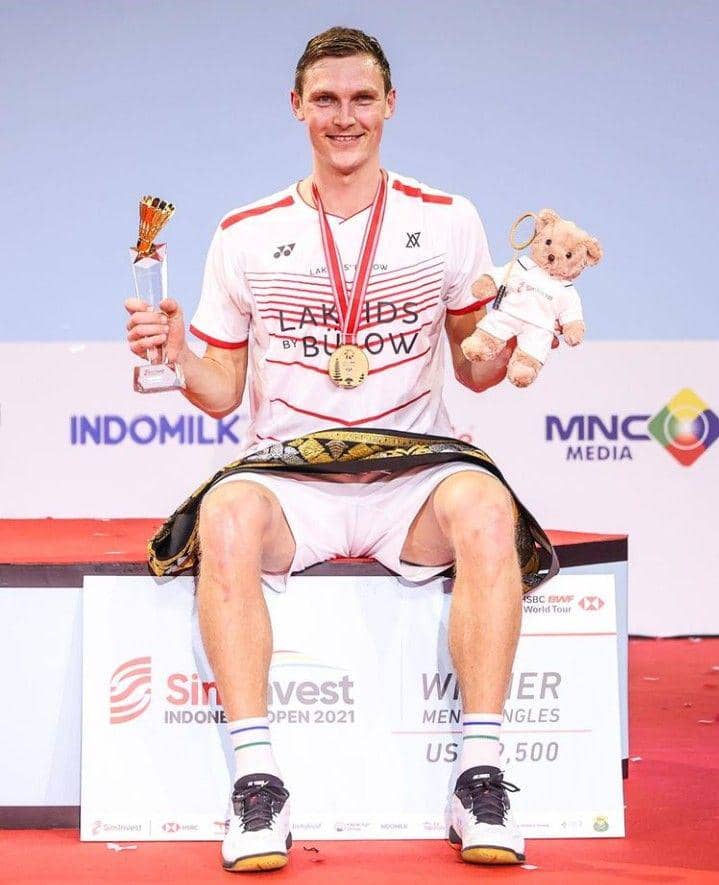Viktor Axelsen, juara tunggal putra Indonesia Open 2021 (instagram.com/viktoraxelsen)