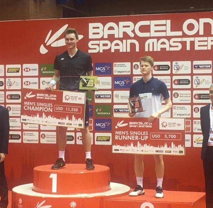 Viktor Axelsen, juara Spain Masters 2019 (instagram.com/viktoraxelsen)
