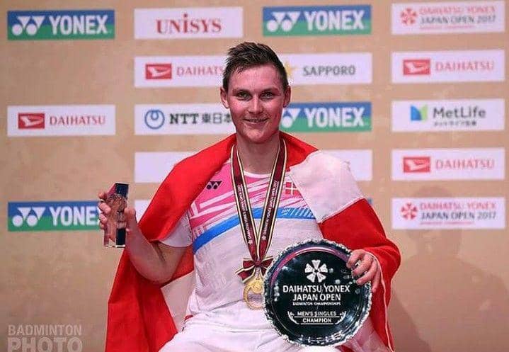 Viktor Axelsen, juara Japan Open 2017 (instagram.com/viktoraxelsen)