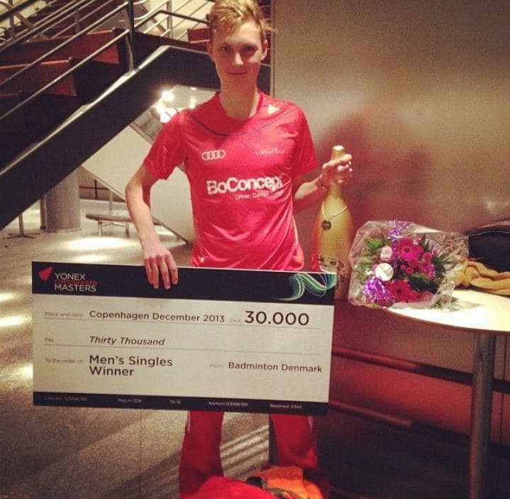 Viktor Axelsen, juara Copenhagen Masters 2013 (instagram.com/viktoraxelsen)