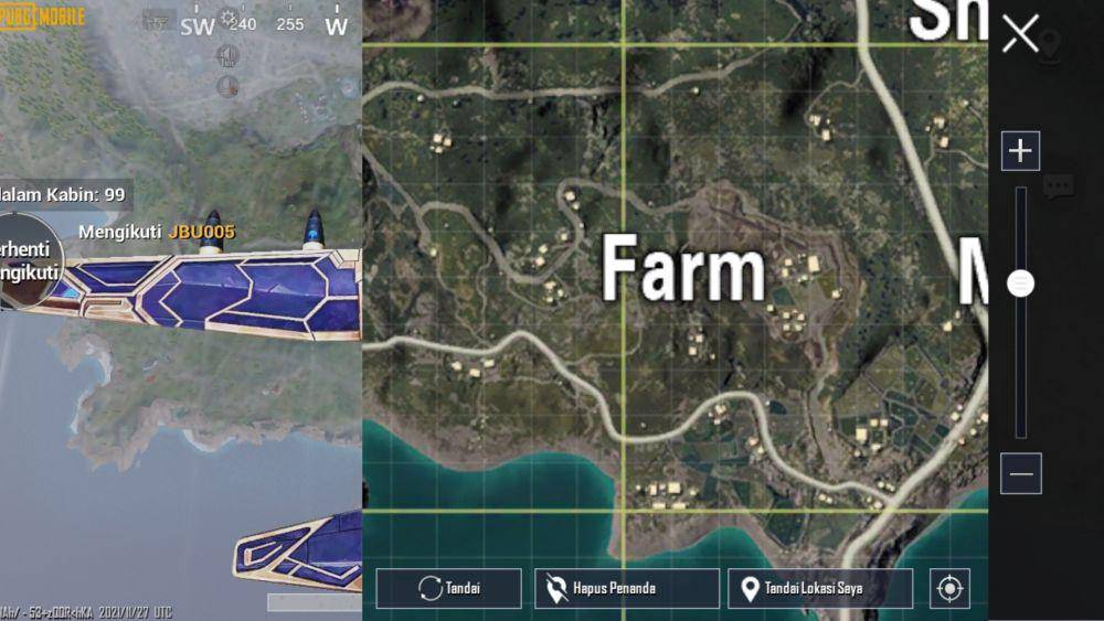 Farm di map Erangel (dok. PUBG Corporation/PUBG Mobile)